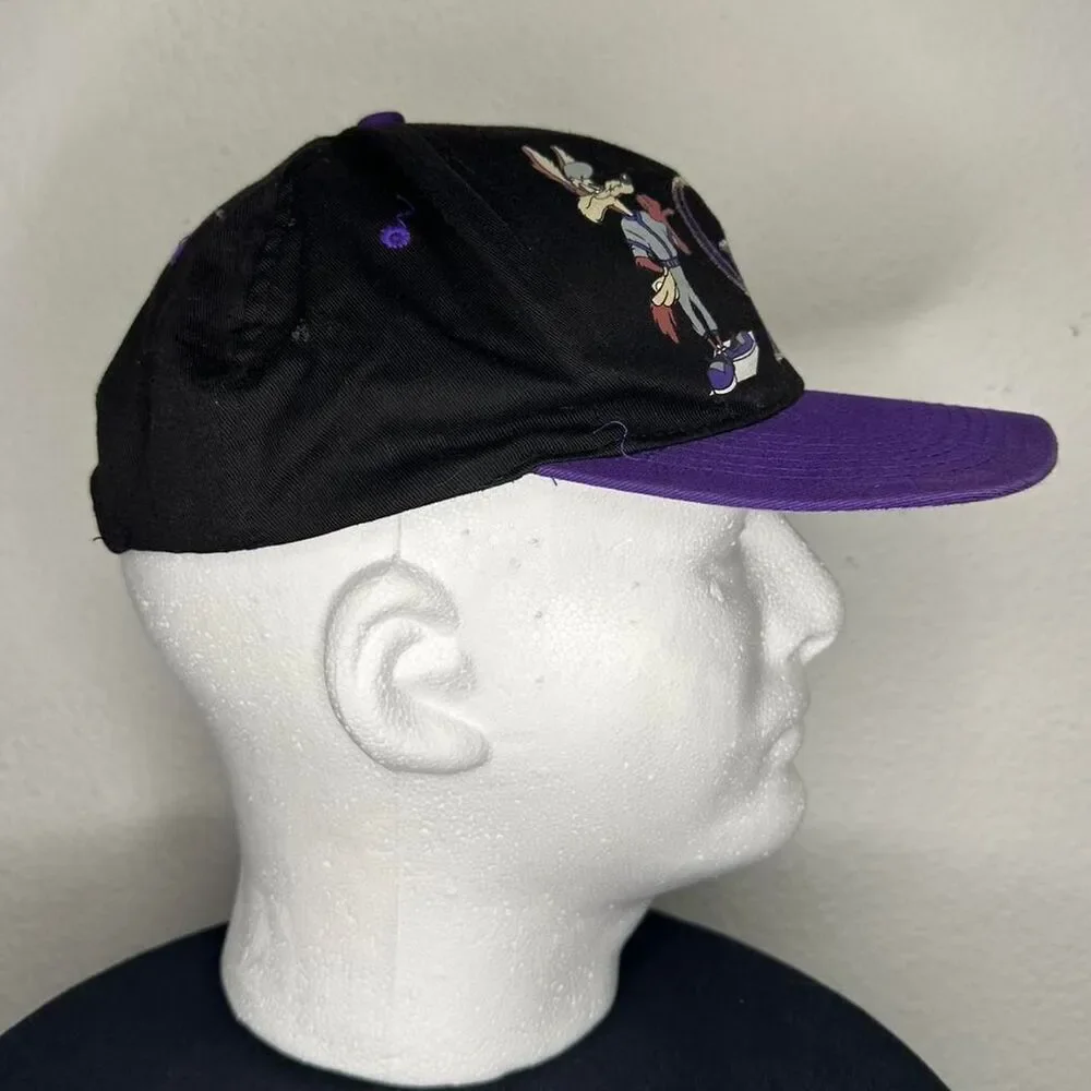 1995 Colorado Rockies Looney Tunes snapback hat baseball